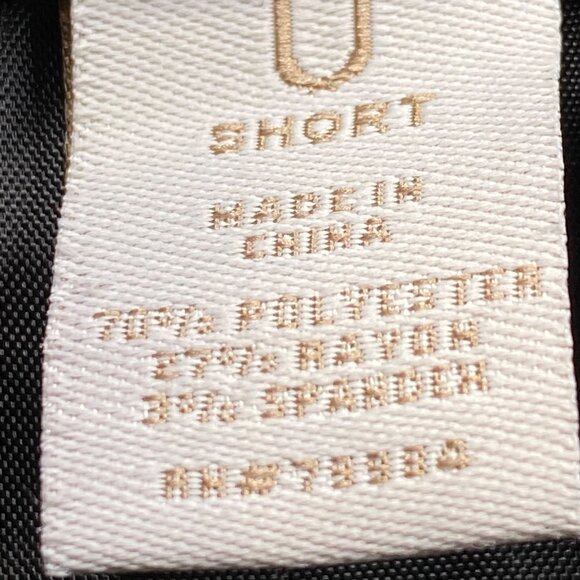 Chico's Pants Women's Small 4 Short Black Dress Wide‎ Leg Career Office 30x28.5 - Picture 2 of 12